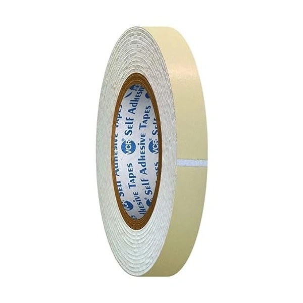 Double Sided Self Adhesive Acrylic Foam Mounting Tape for Wall,Craft, Furniture, Paper, Hooks,Sheet (1), Cm, White