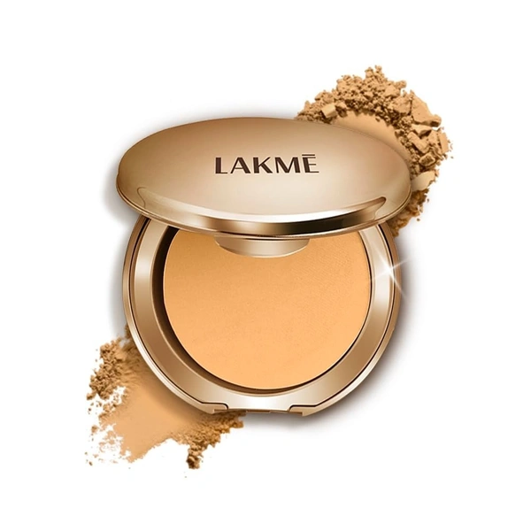 LAKMÉ 9 To 5 Primer With Matte Powder Medium Coverage All Skin Foundation Compact - 9 g