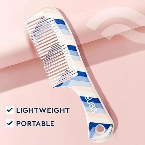 GUBB Comb With Small Handle for Hair Styling | Perfect Tool for Tangle-Free & Effortless Styling | Ideal for Men & Women – Scottish Range