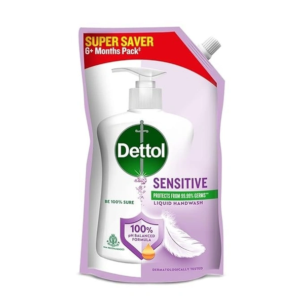 Dettol Sensitive Liquid Hand Wash Refill - 675 ml