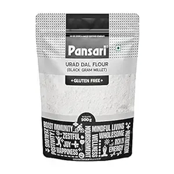 Pansari  Urad Dal  black Flour 500 g