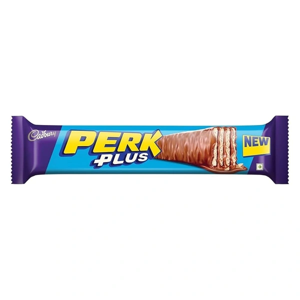 Cadbury Perk Plus Chocolate Coated Wafer Bar, 38 g