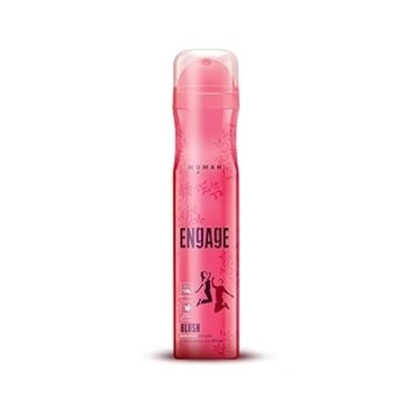 Engage Women Deodorant Blush , 150ml / 165ml (Weight May Vary) 8901725951009 - blush deo spray, Tickle Me Pink