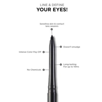 Colorbar Mesmereyes Opaque Pencil Kajal, | Moisturizing | Smudgeproof | Long Lasting - 0.35G, Black