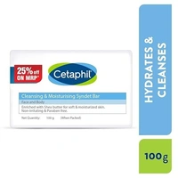 Cetaphil Cleansing Moisturizing Syndet Bar 100gm