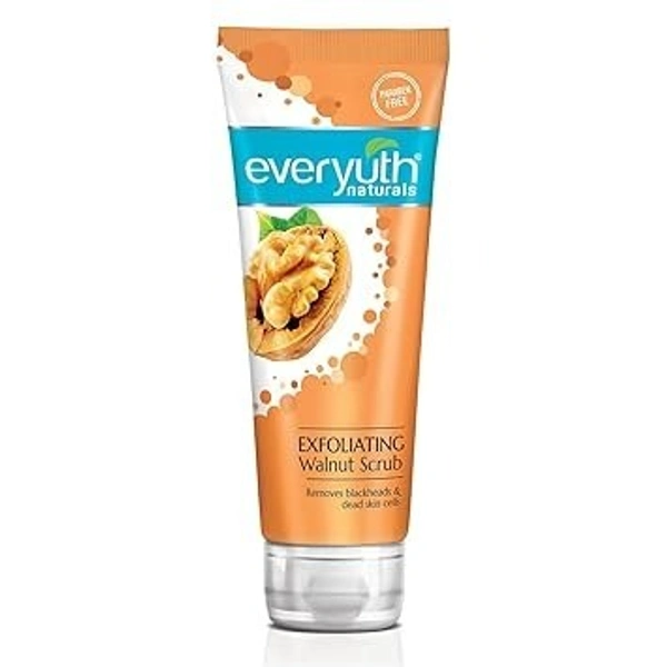 Everyuth Naturals Exfoliating Walnut Scrub, 100gm, Tube 8901120141029