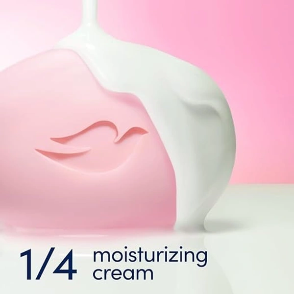 Dove Pink Beauty Bar pack of 3, 125g each for Even Toned Nourished Skin with Plant Based Cleansers and pH balanced formula