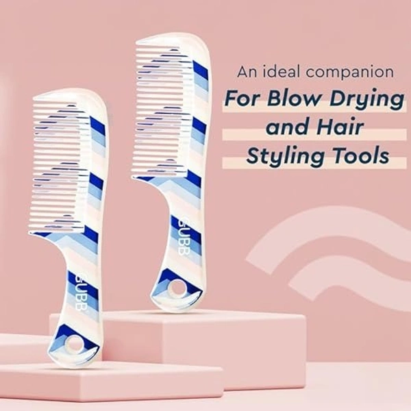 GUBB Comb With Small Handle for Hair Styling | Perfect Tool for Tangle-Free & Effortless Styling | Ideal for Men & Women – Scottish Range