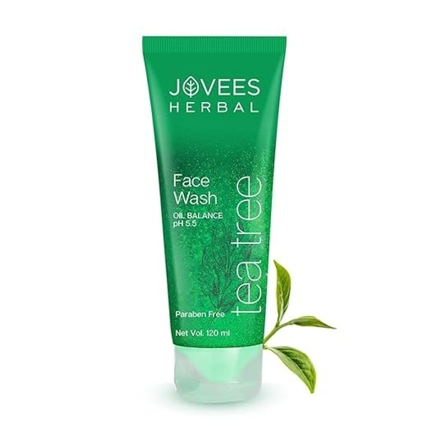 Jovees Herbals Tea Tree Oil Control Face Wash - 120ML
