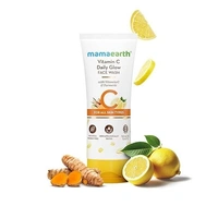 Mamaearth Vitamin C Face Wash with Vitamin C and Turmeric for Skin Illumination - 100 ml | Brightens skin | Evens skin Tone | Makes skin Glow - 100ML