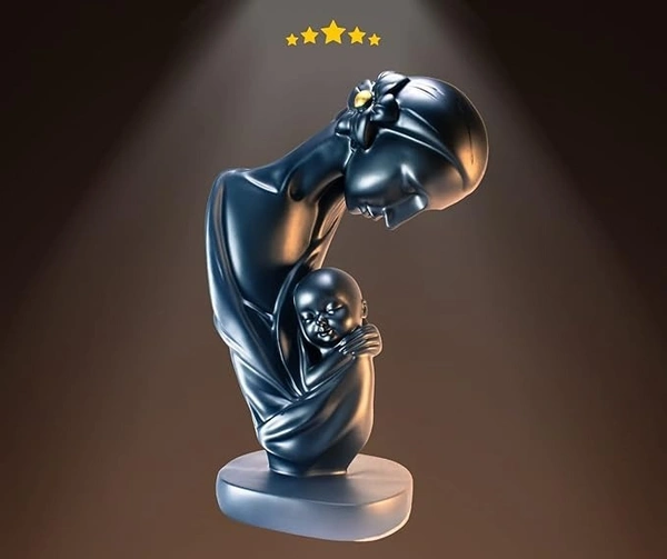 Celebrate the Bond of Mother and Child with the Loving Statue from Cyffro