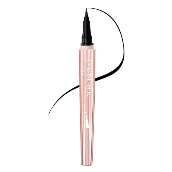 MARS Ink Black Liquid Pen Eyeliner | Smudge Proof & Waterproof Eye liner | Long Lasting Matte Finish  - 1 ML, Black