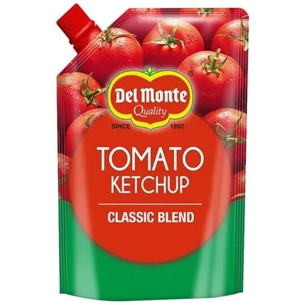 Del Monte Tomato Ketchup - Classic Blend, 450g | No MSG |100% vegan | Tomato Sauce