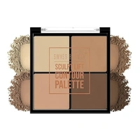 Swiss Beauty Sculpt Lift Contour Palette - 14 g, Bronze Sand