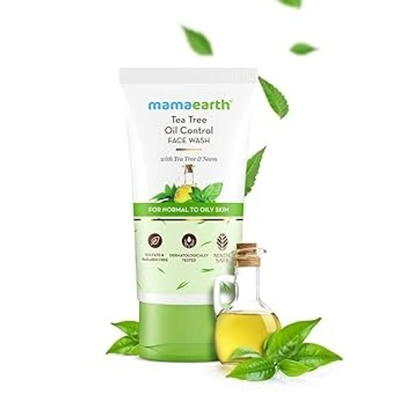 Mamaearth Multani Mitti Face Wash with Multani Mitti & Bulgarian Rose For Oil Control & Acne | Suits All Skin Types | Hydrating & Gentle | Paraben-Free | No Silicones | Sulphate-Free | For Men & Women | 100 ml