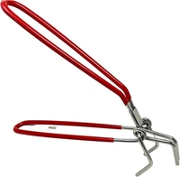 Dr. Pakkad Tongs for Cooking, Sleek Handles, Wide and Flat Heads, Small and Medium Sizes - ‎25L x 5W Centimeters, Multi-color