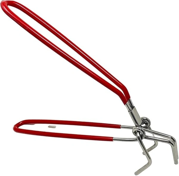 Dr. Pakkad Tongs for Cooking, Sleek Handles, Wide and Flat Heads, Small and Medium Sizes - ‎25L x 5W Centimeters, Multi-color