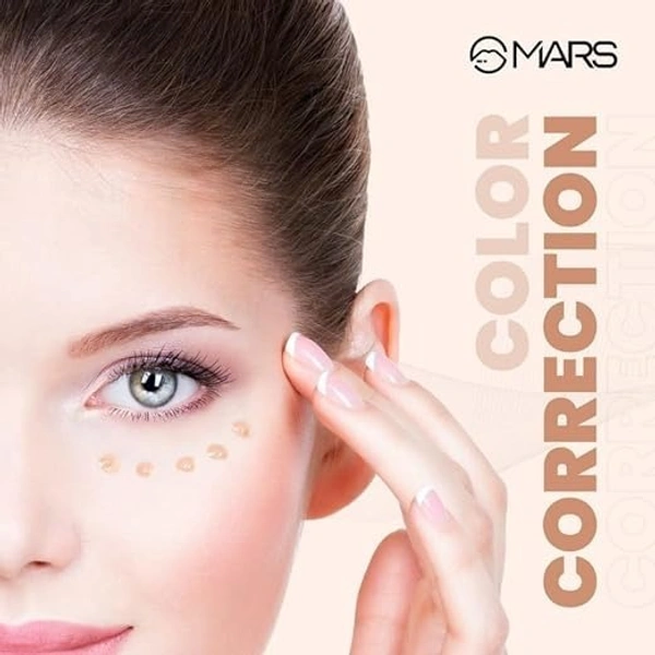 Mars Hd 2 in1 Super Stay Liquid Matte Foundation For All Skin Type Light Weight Waterproof F07 60Ml  - 60ML