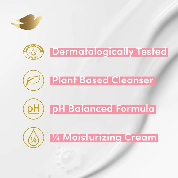 Dove Pink Beauty Bar pack of 3, 125g each for Even Toned Nourished Skin with Plant Based Cleansers and pH balanced formula