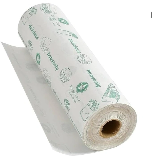 Mom's Choice Wrapper | Butter Paper | Parchment Paper | Wrapping Rolls | 25 Meter - 290 mm, Silver