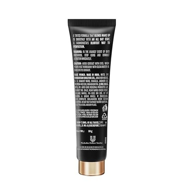 Lakme Unreal Blurfect Primer- Mini, Blurs Pores, Mattifies & Absorbs Excess Oil - Non Sticky skin, Lightweight & Waterproof, Long Lasting Makeup - 10 g