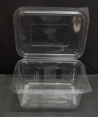Paras Polymers Premium Quality Pastic Containers  - 150 ML, Transparent