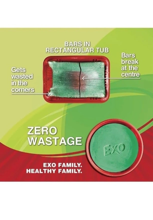 Exo Ginger Power 750g.  Exo Super Dishwashing Solution With Anti-Bacterial Efficacy & Ginger Remove Tough Grime Stains With Ease. & Non-Scratch Proof Dishwash Scrubbe 890221021633671 - 700