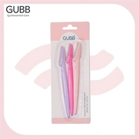 GUBB Face Razor For Women | For Instant, Safe & Painless Facial Hair Removal | Dermaplaning Tool for Sensitive Skin | Razor for Upper Lips, Face, Eyebrows, Chin, Forehead, Sideburns | Non-Foldable