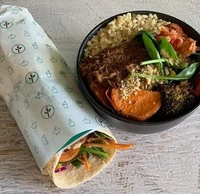MOM'S CHOICE Parchment Food Wrapping Paper Roll - Premium Non-Stick Butter Wrapping Paper. Food Wrapping Paper, Re-heatable Non Stick Paper, Oven Safe Parchment Paper| 25 meter 