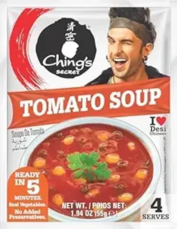 Ching's Tomato Cook Up Soup 55G