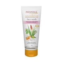 Patanjali Saundarya Face Wash, 100 g for Nourishing 8904422708273