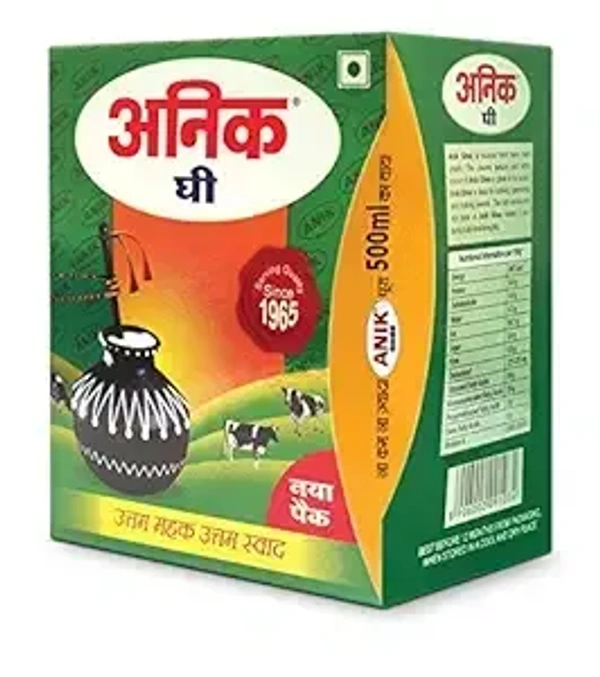 Anik Ghee Carton Bag, 500 ml - 50ML