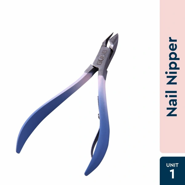 GUBB Nail Nipper For Thick & Ingrown Nails | Cuticle Cutter - Curved Blades for Precise Cutting, Comfortable Grip, Long Lasting Stainless Steel, Multipurpose - For Ingrown Nails & Cuticles