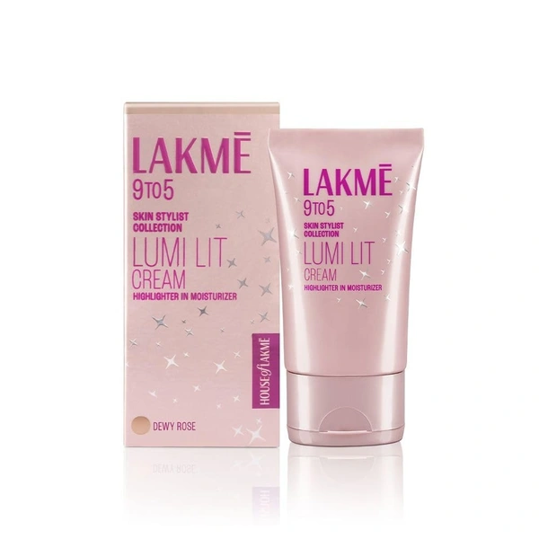 LAKME 9 TO 5  LUMI LIT CREAM | Skin Dewy Rose 30g - 30g