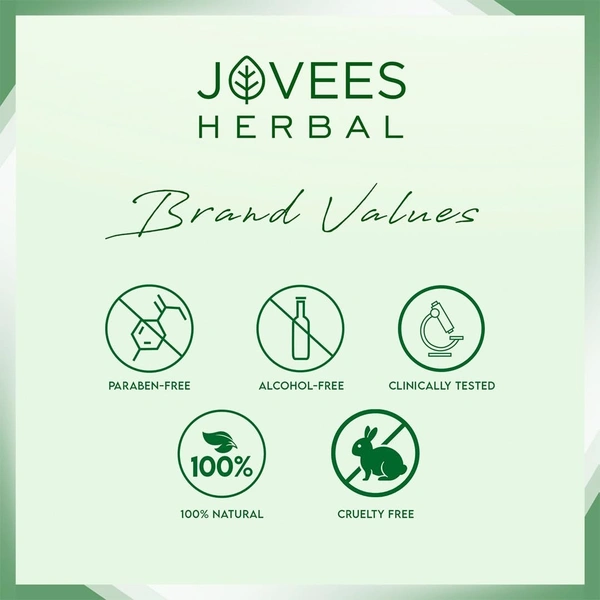 Jovees Herbal Tea Tree Oil Control Face Wash for Oily & Sensitive Skin | Paraben & Alcohol-Free, Controls Oil, Prevents Breakouts, Remove Dead Skin | Gentle Cleanser For All Skin Types - 120ml 8906007670159