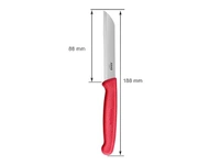 KOHE 5 in 1 Multi - Purpose Stainless Steel Detachable Kitchen Scissors with 1 Standard Non Serrated Classic Kitchen Knife | Kitchen Knife Set - 10 Centimetres, Multi-color