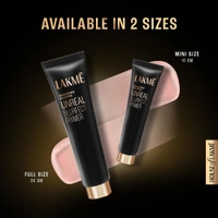 Lakme Unreal Blurfect Primer- Mini, Blurs Pores, Mattifies & Absorbs Excess Oil - Non Sticky skin, Lightweight & Waterproof, Long Lasting Makeup - 10 g