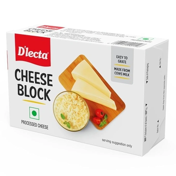 D’lecta Processed Cheese Block 200g