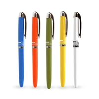 WIN Guide Ball Pens | 10 Blue Ink Pens | 0.6 mm Tip | Smooth Writing | Lightweight Multicoloured Body Available in 5 Colours | Refillable Pen | School,...