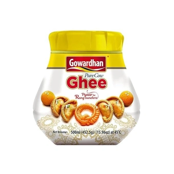 Gowardhan Cow Ghee, 500ml Jar