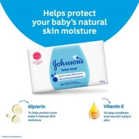  Johnson's Baby Soap(Buy 3 Get 1 Free) - 3*100g