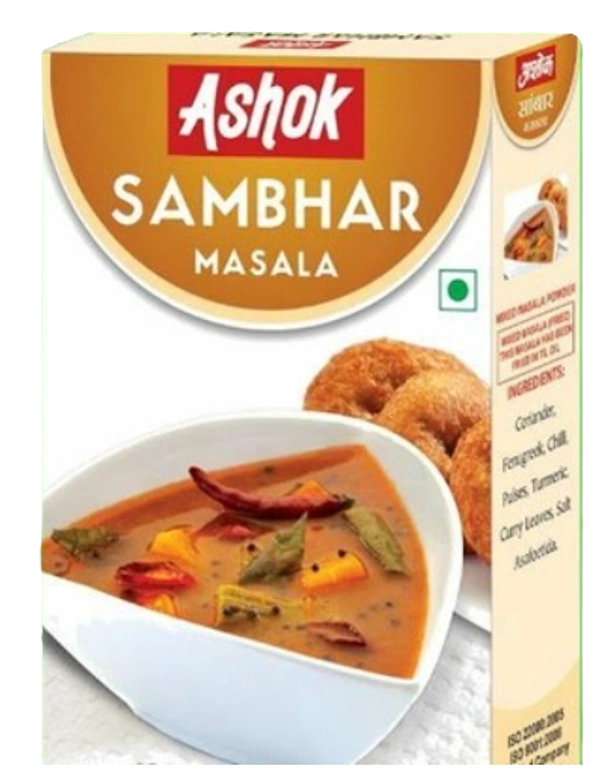Ashok Sambhar Masala | Spices with Natural Ingredients No Added Preservatives For Delicious Cooking- 50 gram - 50g