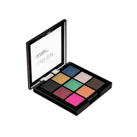 Swiss Beauty Ultimate 9 Colors Eyeshadow Palette Long Wearing And Easily Blendable Eye Makeup Palette Matte, Shimmery And Metallic Finish - 6g