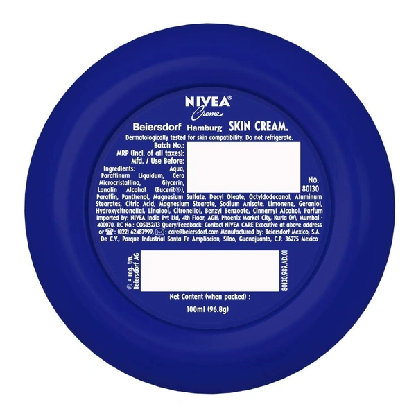 NIVEA Crème, All Season Multi Purpose Cream, 100ml 42204251