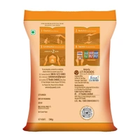 Daawat Pulav Basmati Rice 5Kg| Pearly slender Grains| Cooked Grain Upto 18mm*| Long & Fluffy Pulav Rice