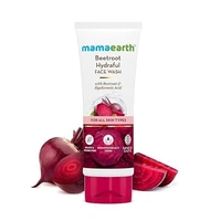 Mamaearth Beetroot Gentle Face Wash&Hyaluronic Acid For Hydrated Pink Glow -100Ml|Gently Cleanses|Hydrates&Soothes