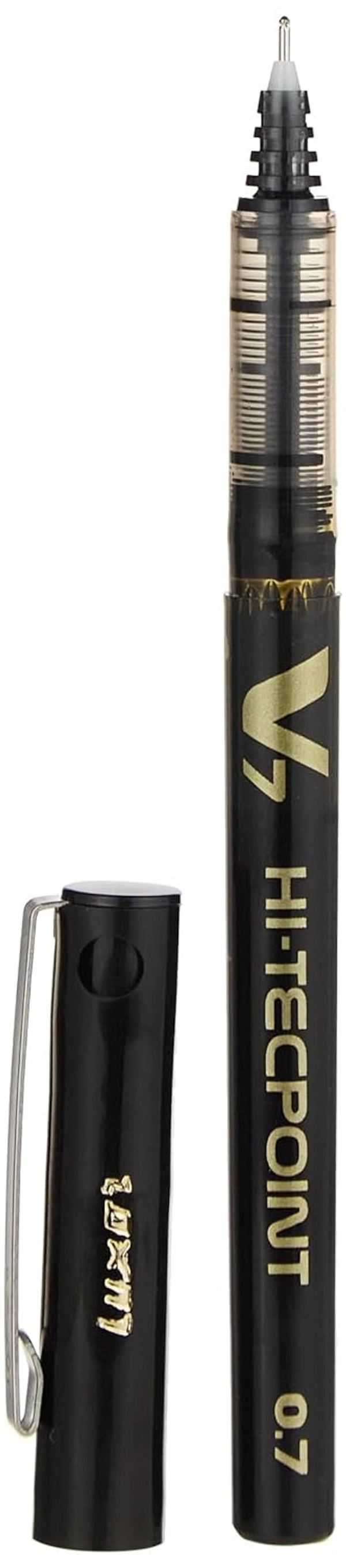 Pilot 019577 Hi-Tecpoint V7 Pen Black 