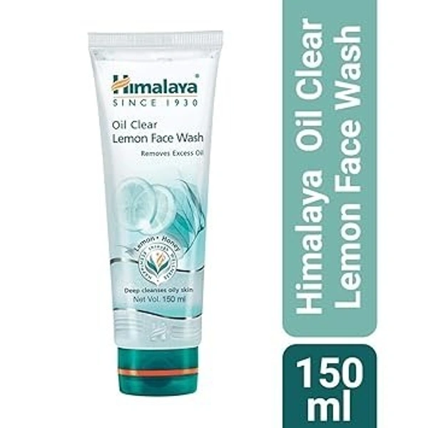 Himalaya Oil Clear Lemon Face Wash, 100ml 89011385055471