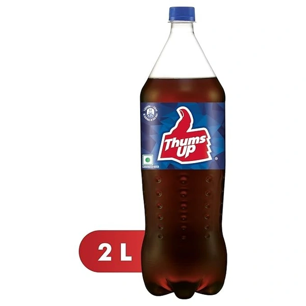 Thums Up Soft Drink PET Bottle, 2 Liter, Cola