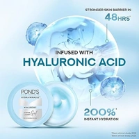 POND'S Super Light Gel Oil Free Face Moisturizer 50 g | With Hyaluronic Acid & Vitamin E for Fresh Glowing Skin & 24 hr Hydration -